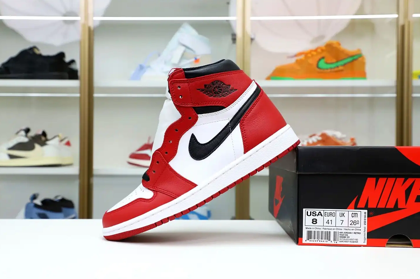 AIR JORDAN OG 1 'CHICAGO' RETRO Kimikick 2015 HIGH 0710